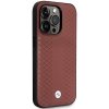 Etui BMW BMHMP14L22RFGR iPhone 14 Pro 6,1 burgundowy/burgundy Leather Diamond Pattern MagSafe